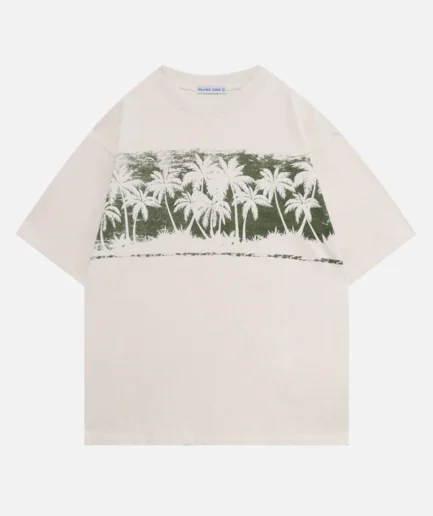 Aelfric Eden Coconut Tree Print Tee