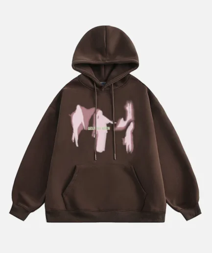 Aelfric Eden Abstract Shadow Print Hoodie