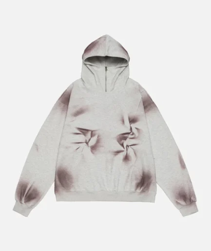 Aelfric Eden Dirt Color Dip-Dyed Hoodie